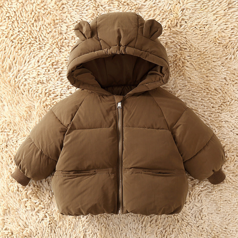 Warm-keeping Cotton Clothing Kids' Overcoat