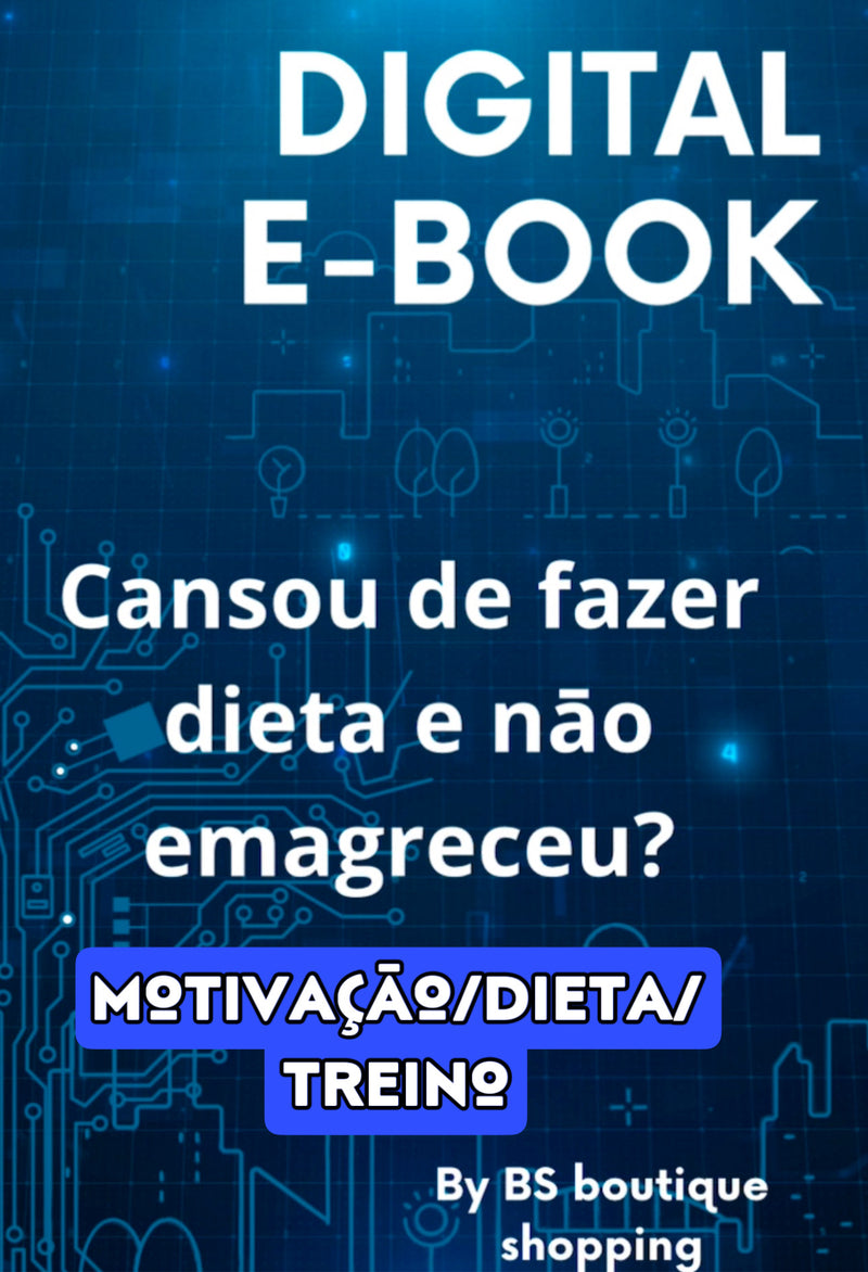 Digital E-Book Motivação/Dieta/Treino