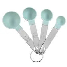 4PCS/8PCS plastic measuring cup Spoon Set Stainless Steel handle Kitchen Baking Tools Accessories Weighing gadgets