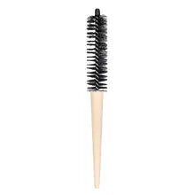 Small Round Hair Brush Pro Salon Teasing Back Hair Brushes Wood Slimline Comb Hair Brush Extension Hairdressing Styling DIY Tool