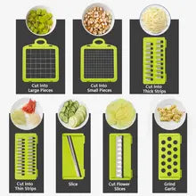 14/16 in 1 Multifunctional Vegetable Chopper Onion Chopper Handle Food Grate Food Chopper Kitchen Vegetable Slicer Dicer Cut