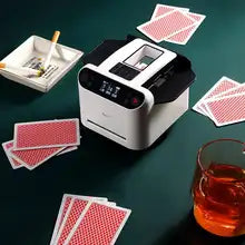 Automatic Card Dealer Machine Max 5 Automatic Card Shuffler Dispenser Playing Card Shuffling Dealing Tool 2 In 1 Poker Machine