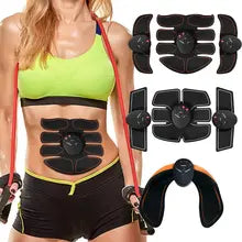 EMS Muscle Stimulator Abdominal Muscle Massager Hip Training Fitness Buttocks Arm Abdomen Trainer Apparatus Slimming Fat Burning