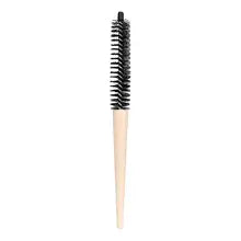 Small Round Hair Brush Pro Salon Teasing Back Hair Brushes Wood Slimline Comb Hair Brush Extension Hairdressing Styling DIY Tool