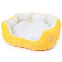 Washable Super Soft Dog Bed Pet Bed Mat Supplies Plush Cat Mat Small and Large Size Lambswool Kennel Teddy Bichon