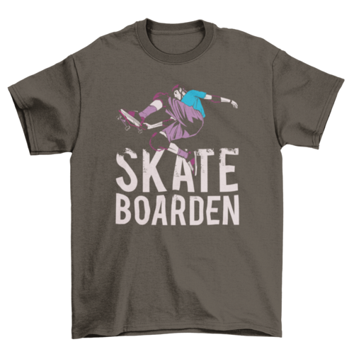 Skateboard German Quote T-shirt