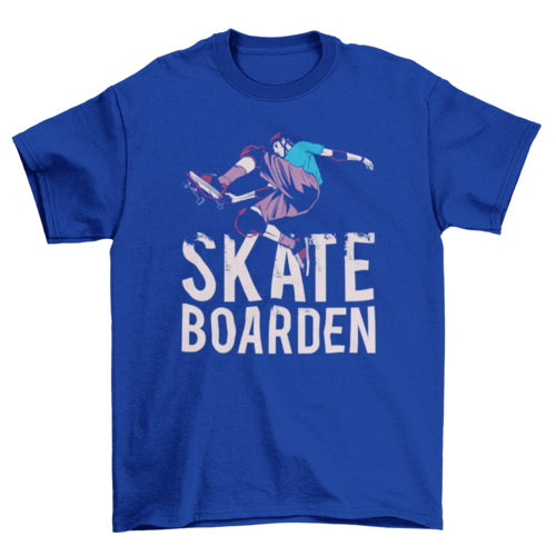 Skateboard German Quote T-shirt