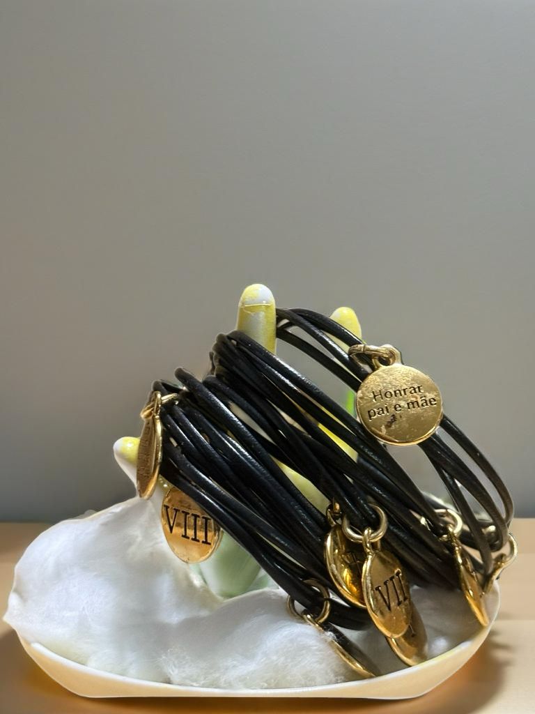 Golden stone black Bracelet